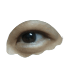 an eye.....can tell you something（個別スタンプ：16）