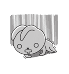 pink rabbit with yellowurt（個別スタンプ：12）