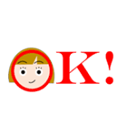 Round Yuka（個別スタンプ：12）