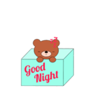 Cute Baby Bear（個別スタンプ：3）