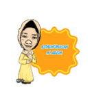 pious girl16（個別スタンプ：5）