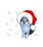 Xmas cat（個別スタンプ：18）