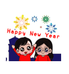 Q Series-Merry QRS-T mas ＆ a P New Year（個別スタンプ：24）