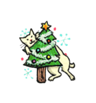 Meowing Office -X'mas Cats（個別スタンプ：7）