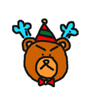 Xmas Bear（個別スタンプ：7）