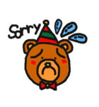 Xmas Bear（個別スタンプ：8）