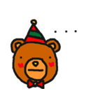 Xmas Bear（個別スタンプ：9）