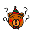 Xmas Bear（個別スタンプ：13）