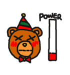 Xmas Bear（個別スタンプ：15）