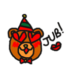 Xmas Bear（個別スタンプ：18）