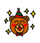Xmas Bear（個別スタンプ：19）