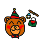 Xmas Bear（個別スタンプ：22）