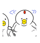 ねぎらう太っちょ鳥（個別スタンプ：29）
