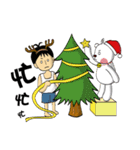 PP Bear in Christmas（個別スタンプ：3）