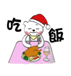 PP Bear in Christmas（個別スタンプ：4）