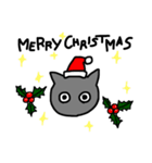 黒猫 ゴマシヲ（個別スタンプ：36）