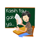 Highschool Student wear Batik（個別スタンプ：10）