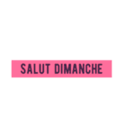 french is nice（個別スタンプ：7）