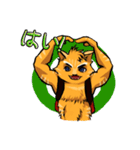 リエフ ザ猫の少年(日本語)（個別スタンプ：7）