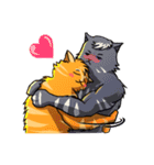 リエフ ザ猫の少年(日本語)（個別スタンプ：23）