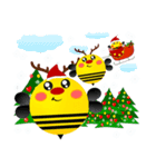 Merry Christmas Big Bee（個別スタンプ：6）