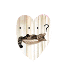 愛猫コタローとウメ（個別スタンプ：3）