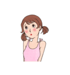 Bakery Girl（個別スタンプ：22）