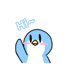 Pengin lovey lovey >^<（個別スタンプ：1）