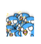 Pengin lovey lovey >^<（個別スタンプ：39）