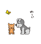 Cute dog and cat animation2（個別スタンプ：5）
