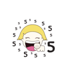 "I will get skinny and stay slim"（個別スタンプ：5）