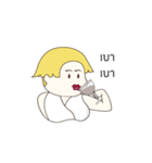 "I will get skinny and stay slim"（個別スタンプ：34）