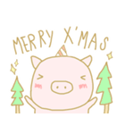 Merry Christmas New Year Teddy Piggy v2（個別スタンプ：27）