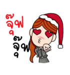 Santa Police Girl（個別スタンプ：12）