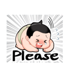 Dosukoi！ Sumotori Boy Sticker（個別スタンプ：3）