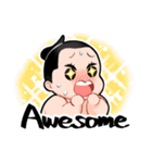 Dosukoi！ Sumotori Boy Sticker（個別スタンプ：8）