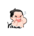 Dosukoi！ Sumotori Boy Sticker（個別スタンプ：9）