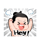 Dosukoi！ Sumotori Boy Sticker（個別スタンプ：18）
