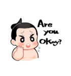 Dosukoi！ Sumotori Boy Sticker（個別スタンプ：21）