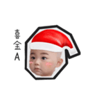 5D baby wish you all a Merry Christmas.（個別スタンプ：15）