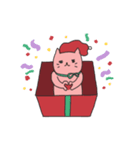 さびしい猫ピンキー (Christmas)（個別スタンプ：18）