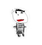 美羽と優那の落書き（個別スタンプ：1）