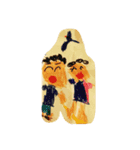 美羽と優那の落書き（個別スタンプ：5）