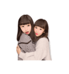 rie and miku（個別スタンプ：1）