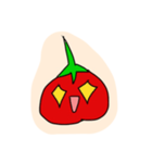 Cute Tomato Fun（個別スタンプ：6）