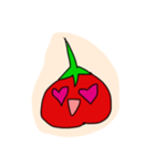 Cute Tomato Fun（個別スタンプ：7）