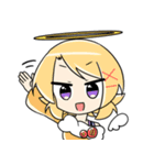 天使さまの活動日誌（個別スタンプ：2）