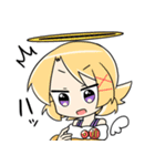 天使さまの活動日誌（個別スタンプ：4）