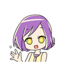 天使さまの活動日誌（個別スタンプ：22）