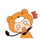 元気いっぱいクマ子（個別スタンプ：2）